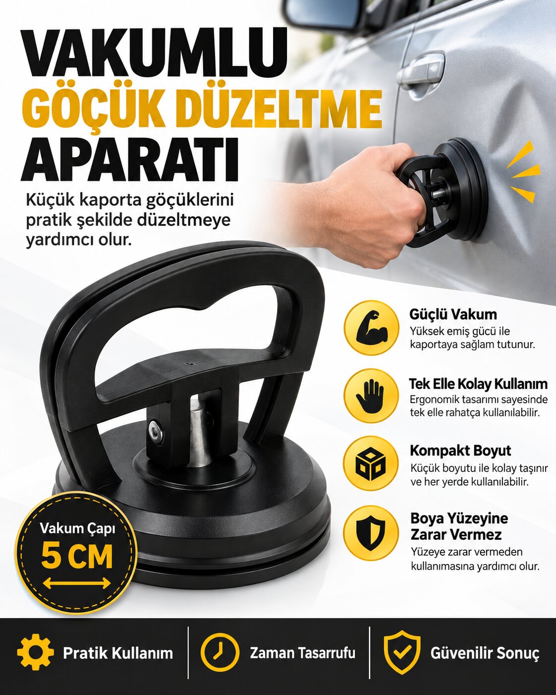 VANTUZLU ARAÇ GÖÇÜK DÜZELTME